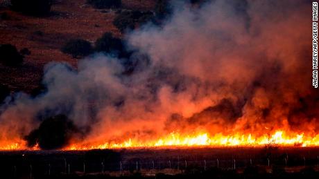 Israel and Hezbollah exchange border fire for first time in years