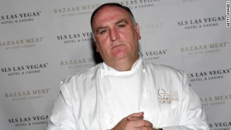 Chef José Andrés serving Grand Princess cruise ship guests 