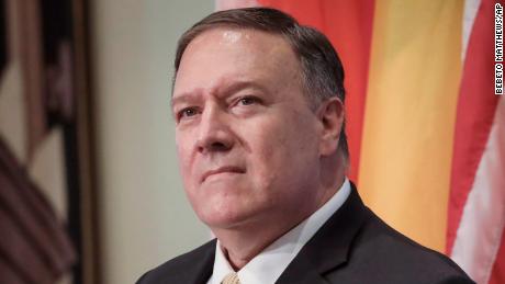 Mike Pompeo is chided for traveling to a diplomatic meeting without the press