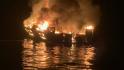 Eerie mayday call from boat as it was engulfed in flames