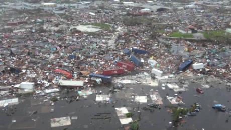 In the Bahamas, shocking scenes of devastation left by deadly Hurricane Dorian