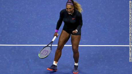 Serena Williams, a 23-time grand slam champion, is the only woman remaining in the US Open singles draw to have won a major title.