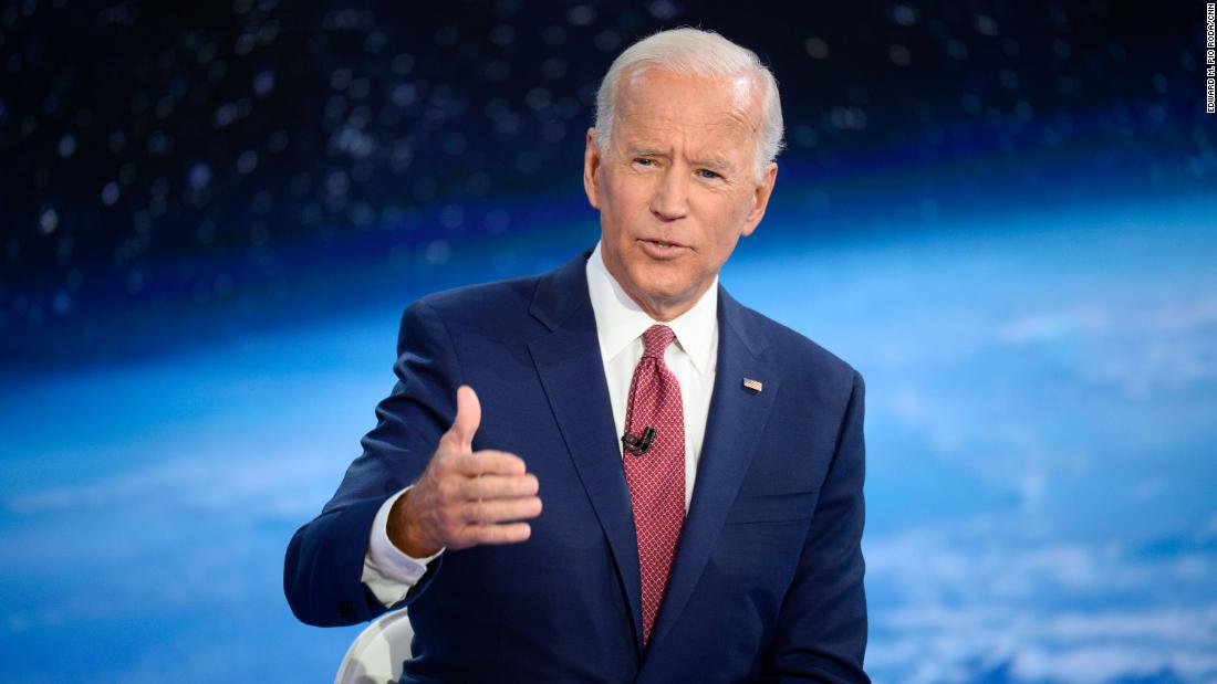 Joe Biden says it's 'totally appropriate' for voters to consider his