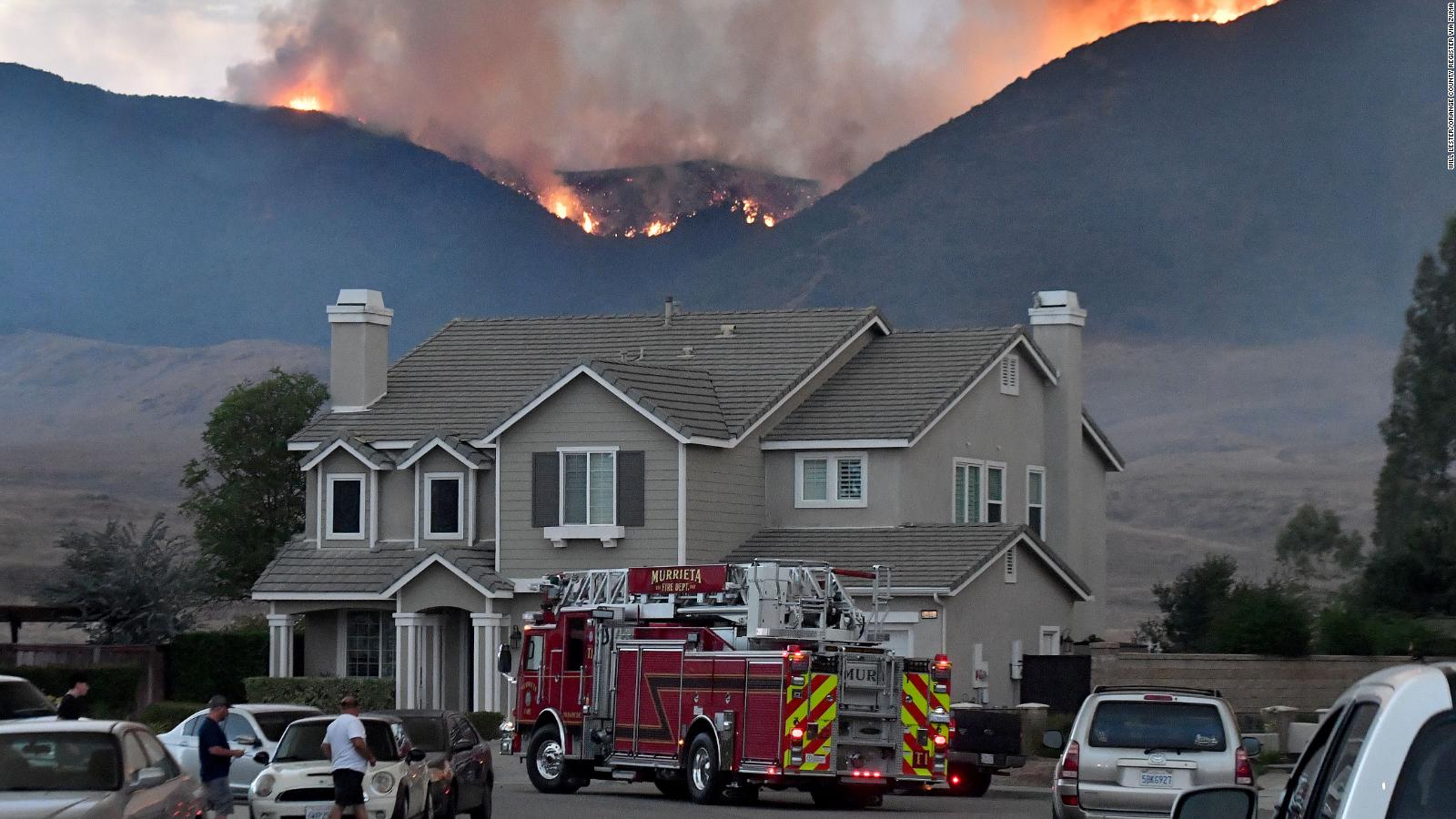 Murrieta fire: California blaze explodes from 25 acres to 1,000 acres ...