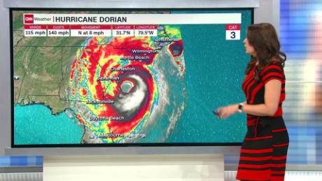 Dorian Re Strengthens Into A Major Hurricane