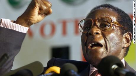 IMG ROBERT MUGABE, Zimbabwe's Founding Leader