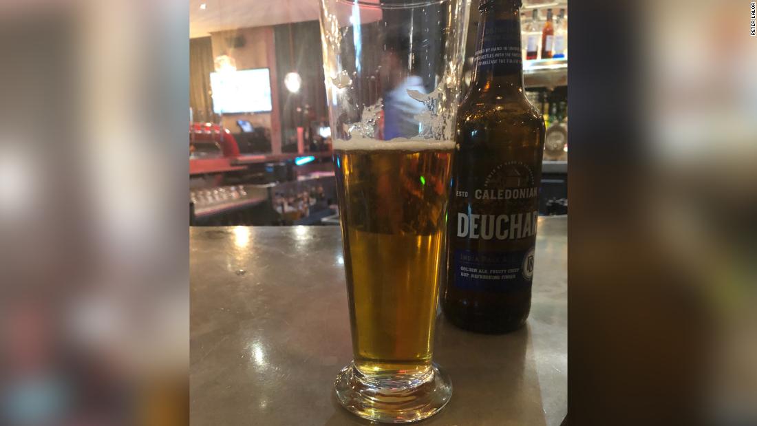 A man ordered a beer for $6.76. The hotel charged him ...