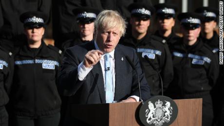 UK police criticize Boris Johnson for using them as an election prop