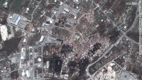 Satellite images show the devastation Hurricane Dorian caused in the Bahamas