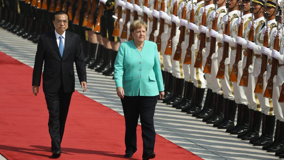 Angela Merkel lands in China, caught between human rights and trade CNN