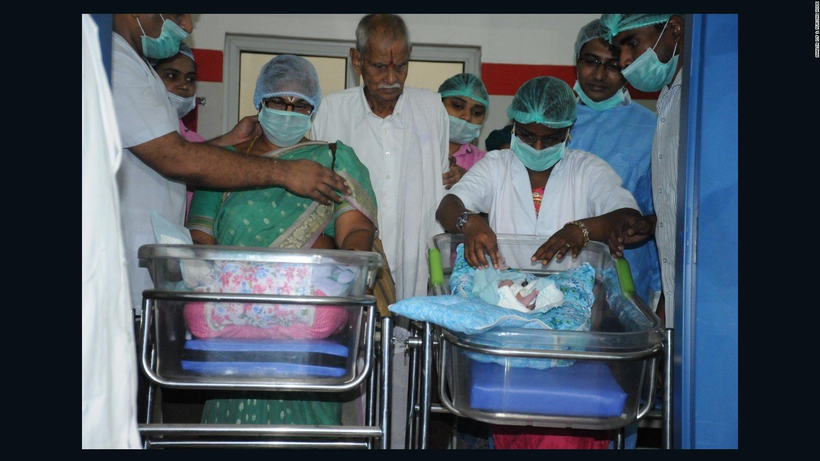 Nigerian Woman Gives Birth To Twins After Four Ivf Rounds At Age 68 Cnn 