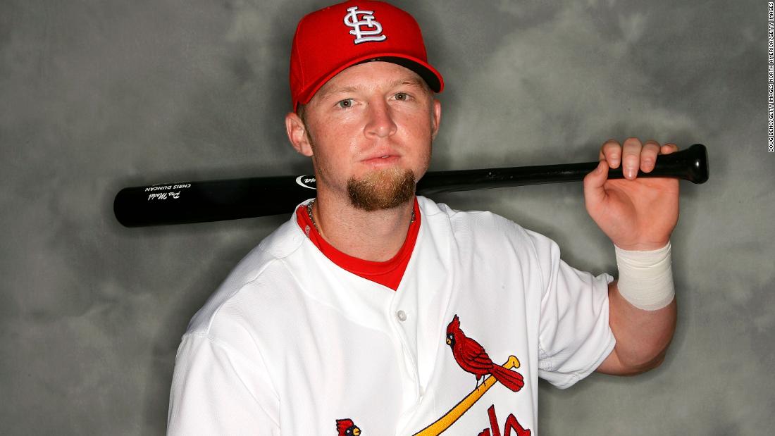 Former Cardinals player Chris Duncan, who helped team win World