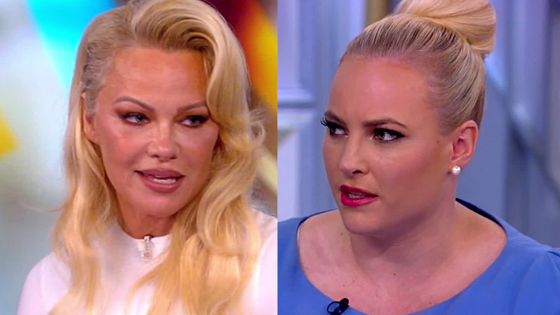 Pamela Anderson Clashes With The View Hosts Cnn Video