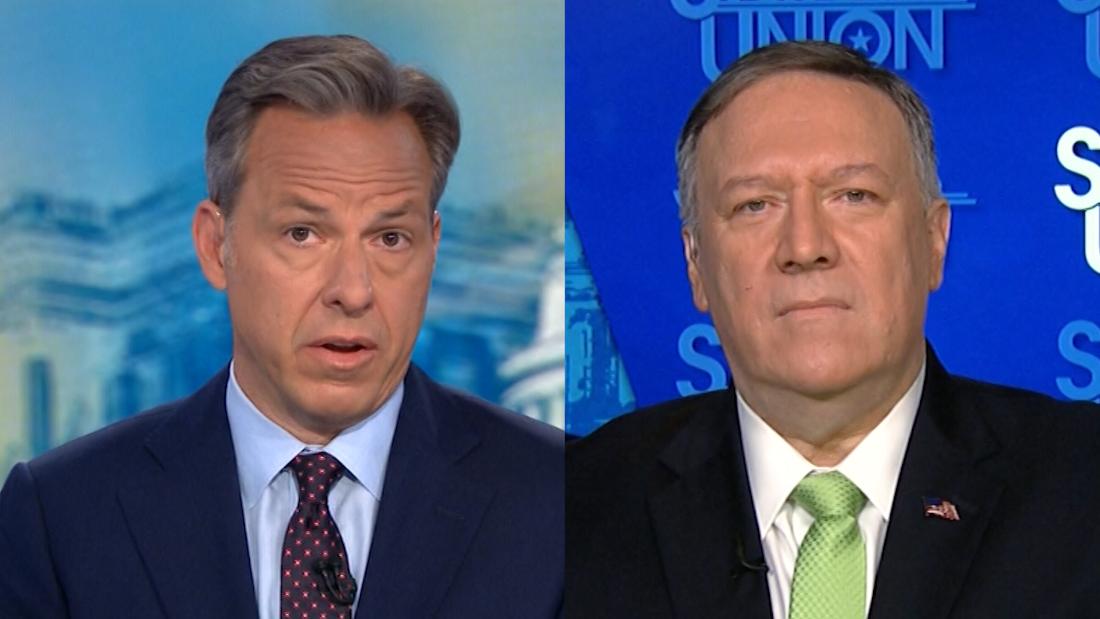 Jake Tapper to Mike Pompeo: If a Democratic president talked with ...