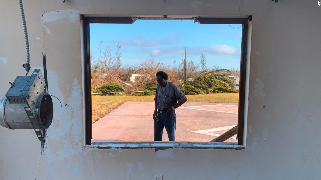 "Grand Bahama right now is dead," resident Washington Smith says. His home and business were destroyed by the storm.