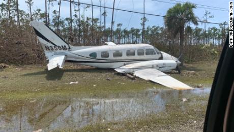 CNN reporter describes devastation of Freeport airport