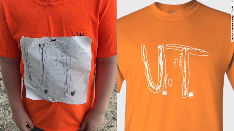 He Was Bullied For His Homemade University Of Tennessee T Shirt The School Just Made It An Official Design Cnn,Kelly Wearstler Interior Design