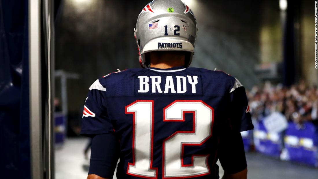 tom brady football jersey