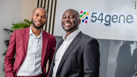 Francis Osifo and Abasi Ene-Obong co-founded 54gene earlier this year to further the study of African genomics, a field that has been under-explored until now.