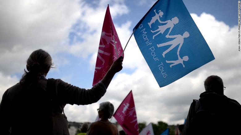 La Manif Pour Tous, the movement that rose to prominence for its fierce opposition to same-sex marriage, is now protesting against the new law.