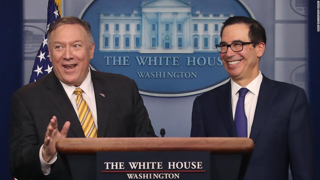 Smile now, Mike Pompeo ...