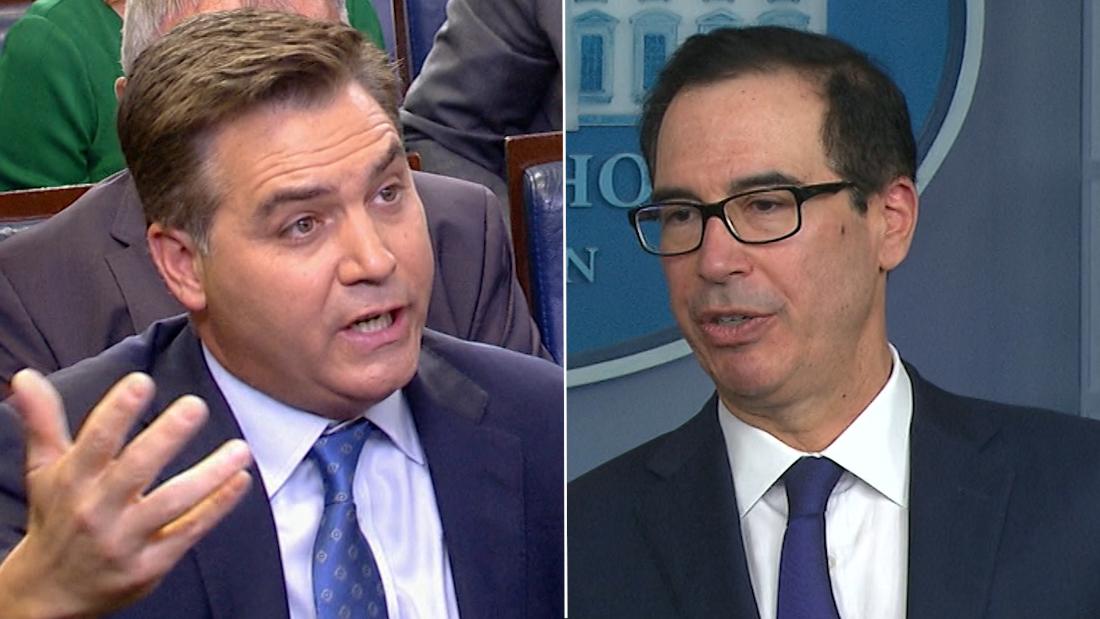 Acosta presses Mnuchin: Is national security team a mess?