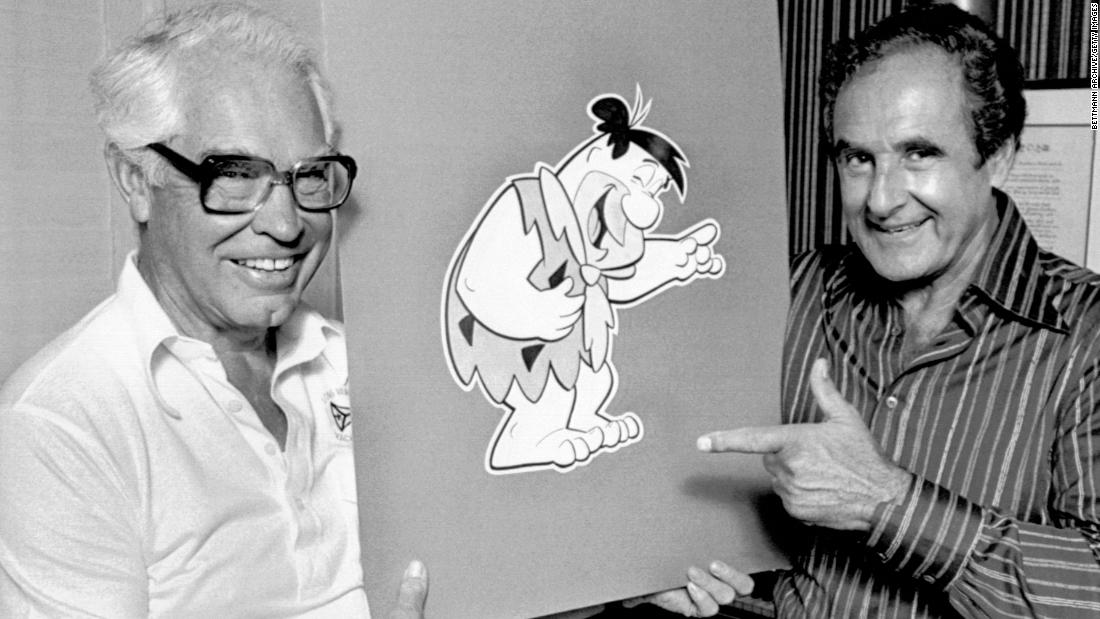 William Hanna and Joseph Barbera created cartoons, such as "The Flintstones" and "Scooby-Doo."