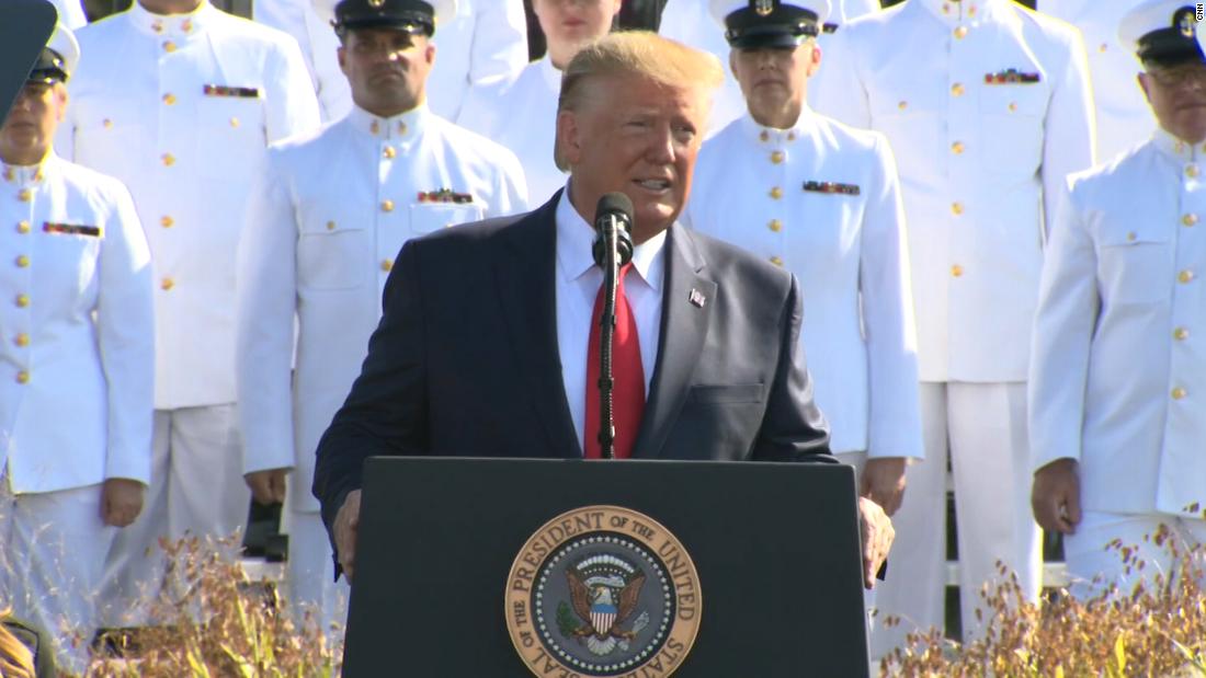 President Trump Honors 9/11 Victims During Pentagon Speech - CNN Video