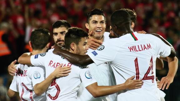 Cristiano Ronaldo hits four for Portugal and nears all-time goals ...