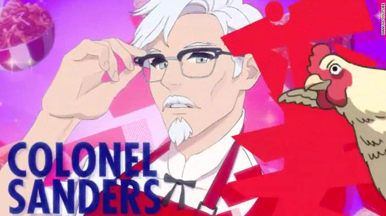 You Can Date Colonel Sanders In Kfcs Dating Simulation