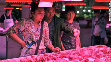 China is starting to eat into its emergency reserves of pork