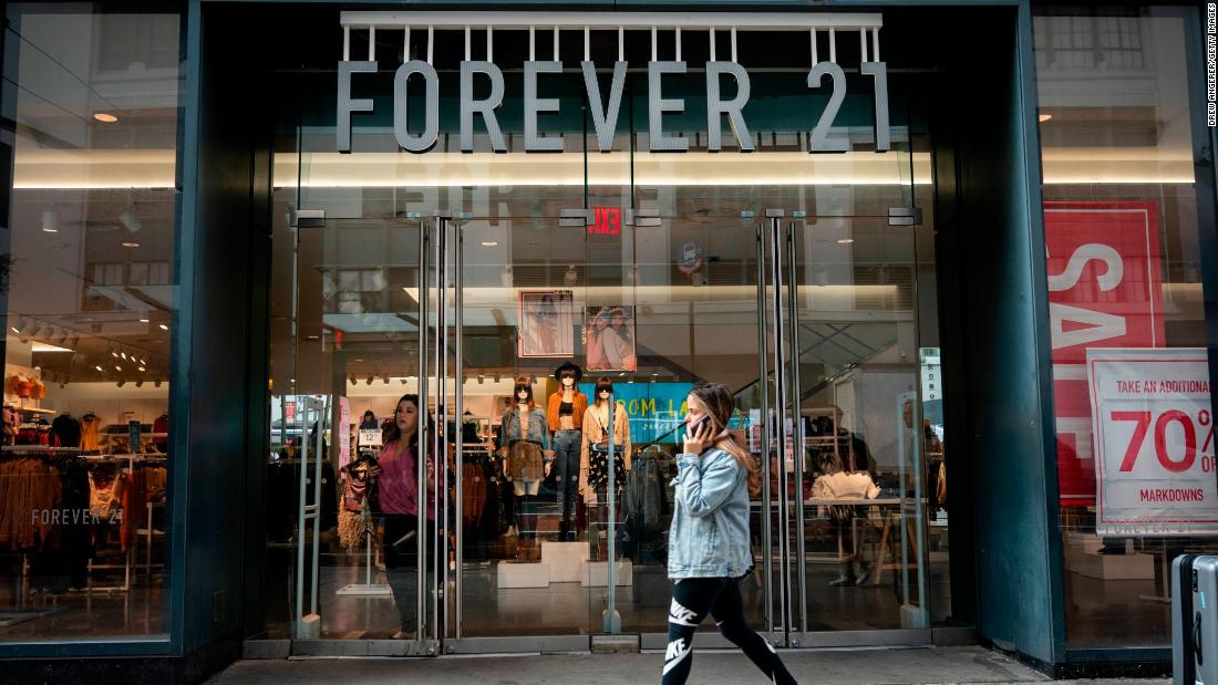 Forever 21 Bankruptcy Signals a Shift in Consumer Tastes - The New York  Times