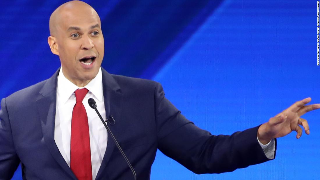 Cory Booker Asked If Joe Biden Is Too Old To Be President Cnn Video