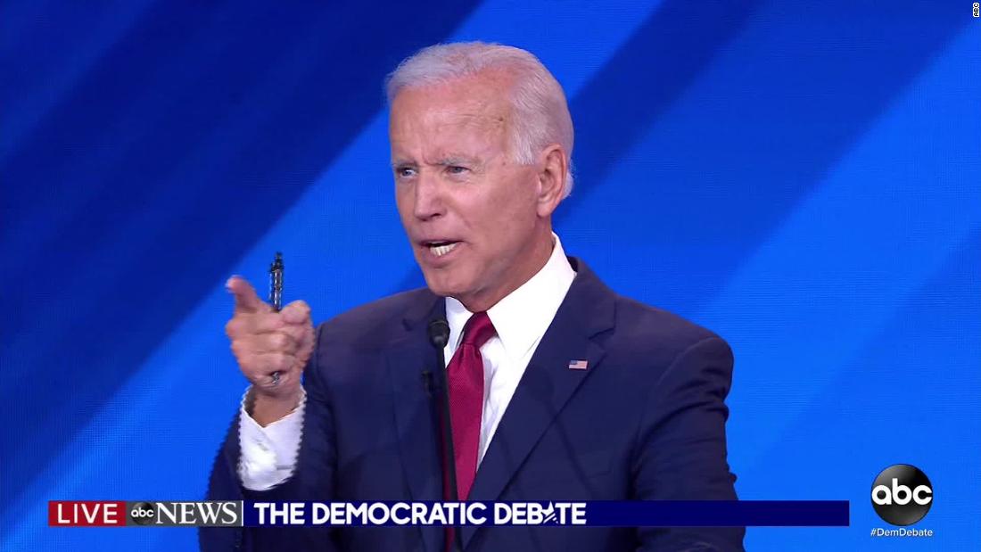 Biden invokes son Beau in fiery healthcare response - CNN Video