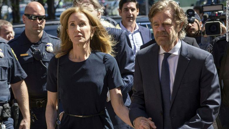 Felicity Huffman sentenced in college admissions scandal