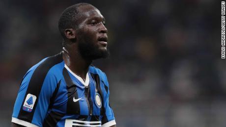 Romelu Lukaku, one of the men on the front page, was the subject of racist abuse earlier this season.