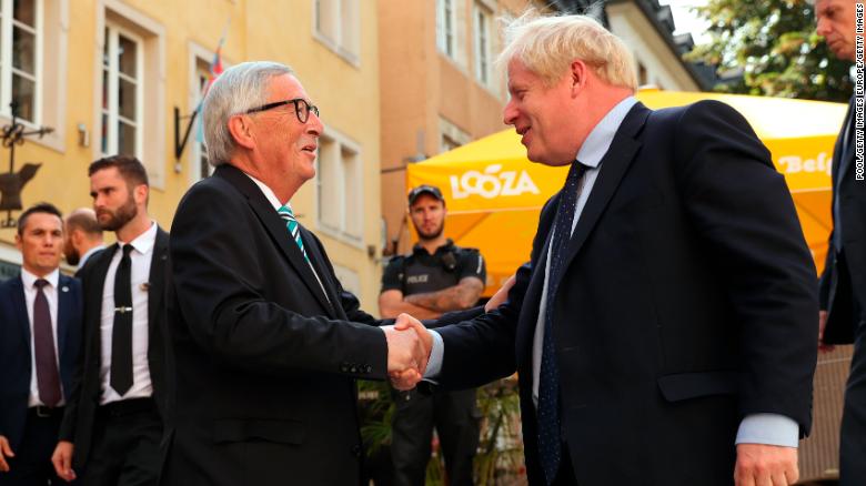 Boris Johnson, Jean-Claude Juncker