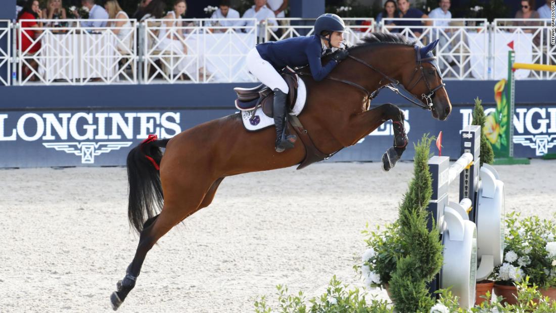 &lt;strong&gt;Saint-Tropez:&lt;/strong&gt; Jessica Springsteen rode RMF Zecilie to her very first individual victory on the Global Champions Tour. 