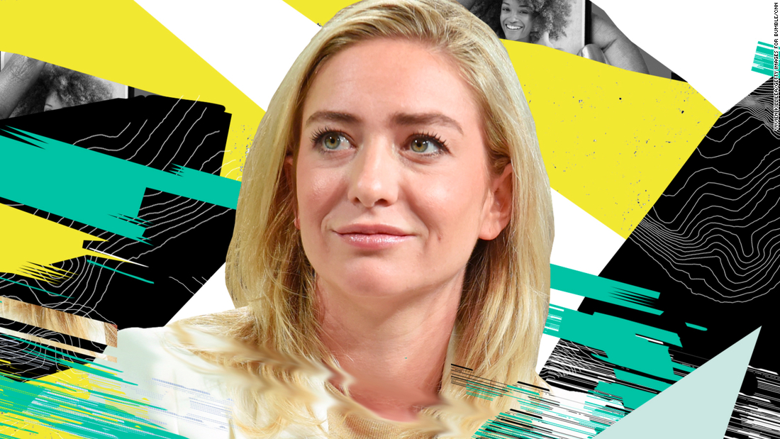 Whitney Wolfe Herd, Bumble's founder and CEO, tells CNN Business'...