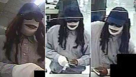 FBI seeking help identifying a bank robber dressed as a mummy