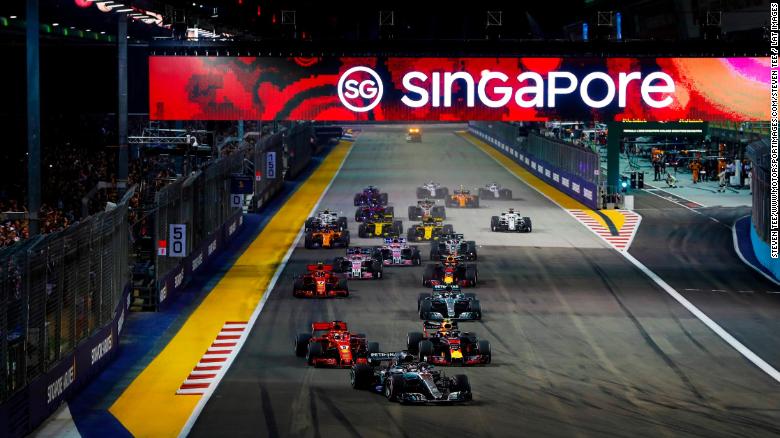Singapore revs up for grand prix