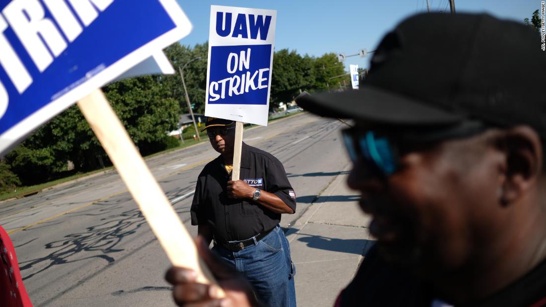 United Auto Workers' GM strike reaches day five and the pain is