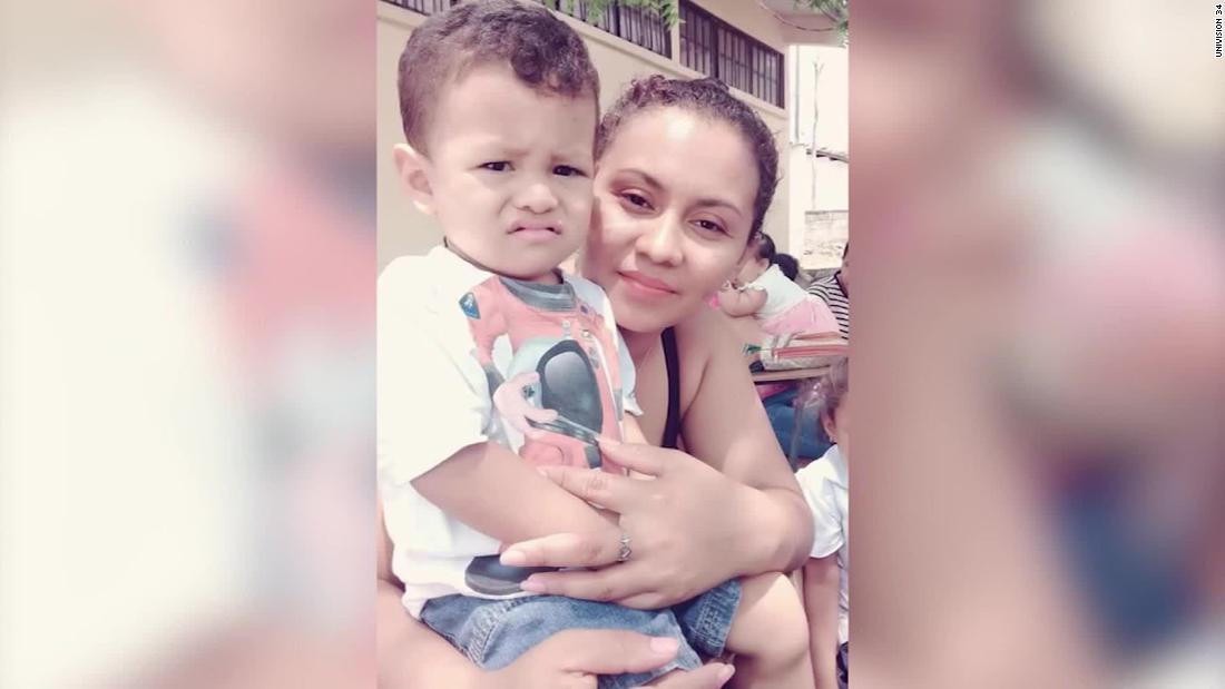 Honduran authorities say the Idalia Yamileth Herrera Hernandez and her son Iker Gael Cordova Herrera died while crossing the Rio Grande River into Texas.