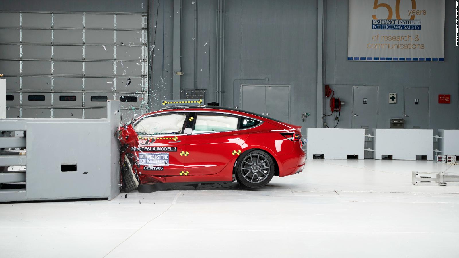 Tesla Model 3 Earns Top Safety Award