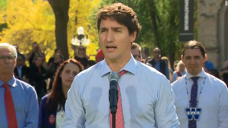 Trudeau addresses video of him wearing racist makeup 