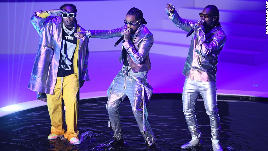 Migos performs at the Savage X Fenty Show on September 10, 2019 in New York.