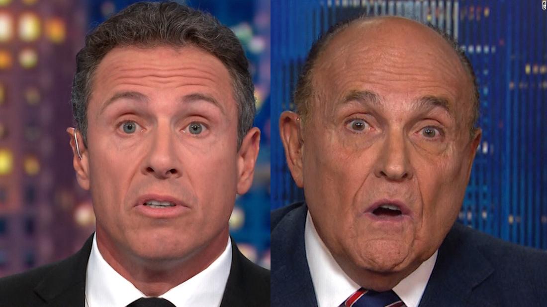 Chris Cuomo Breaks Down Rudy Giuliani S Wild Interview Cnn Video