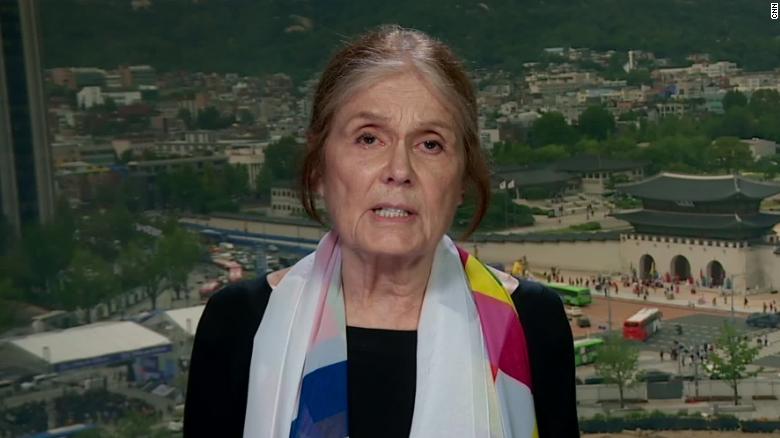 Feminist Icon Gloria Steinem Urges Us To End Korean War Cnn 0984