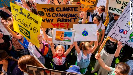 Climate strikes sweep the globe as protesters demand urgent action
