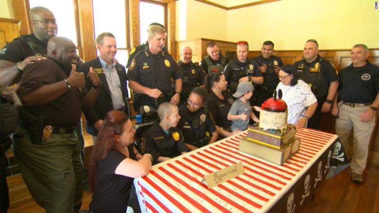Boy with cerebral palsy gets a birthday surprise